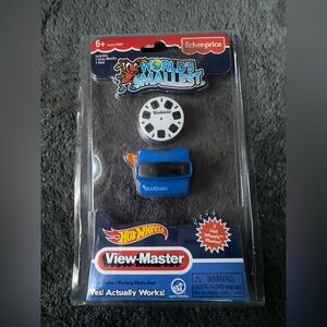 BNIB Fisher-Price World's Smallest View-Master Hot Wheels Collectible